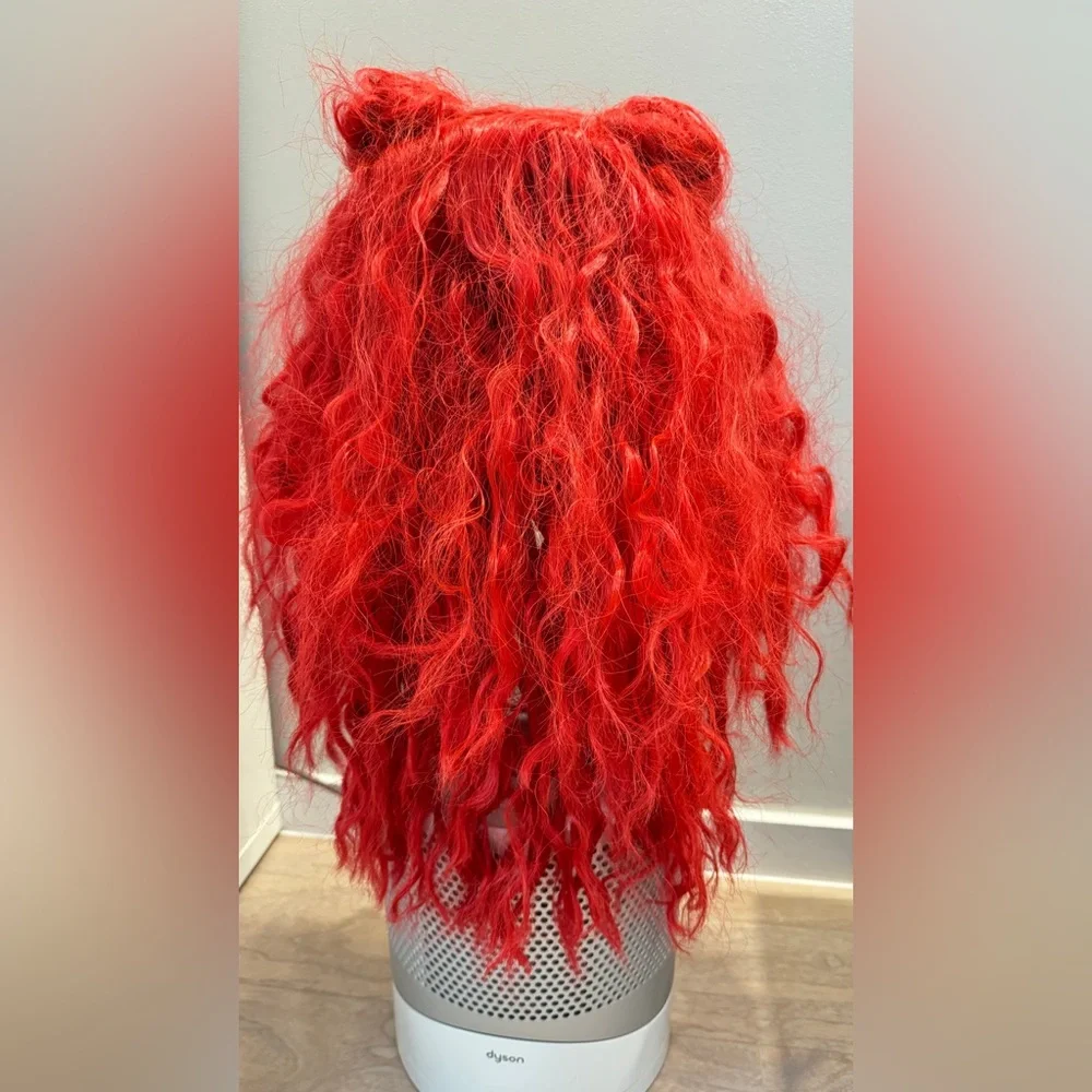 Disney Descendants Red Kids Costume with wig - Picture 11 of 16